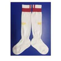 2015-16 Spain National Team Euro Cup White Kids Soccer Socks