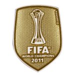 Soccer Patch Series of FIFA World Champions 2011 Gold Patch [C833]