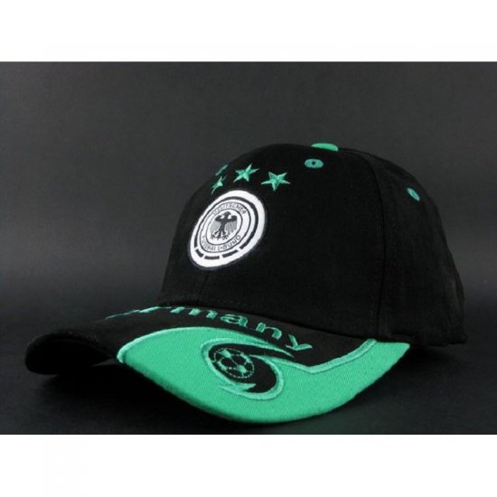 Germany National Team Soccer Cap Black - Click Image to Close