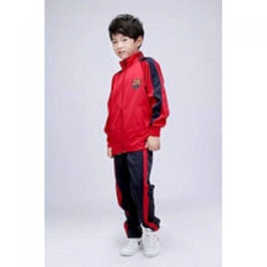 FC Barcelona Kids Red Jacket Uniform - Click Image to Close