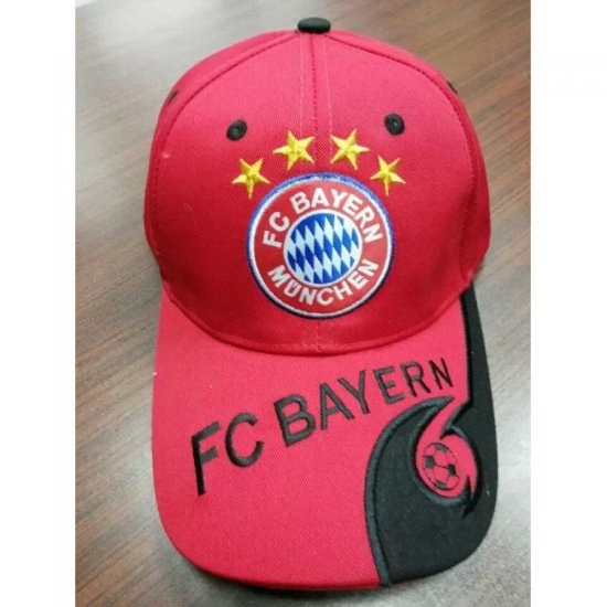 Bayern Munich Classic Soccer Cap Red - Click Image to Close