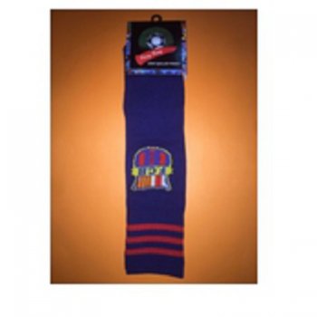 2015-16 Season FC Barcelona Navy Blue Kids Soccer Socks [D224]