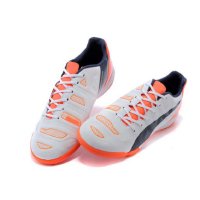 Football Boots White-Orange evoPOWER 1.2 TF Boots Cleats