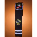 2015-16 Season Real Madrid C.F Black Kids Soccer Socks [D259]