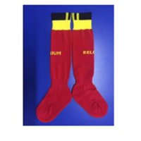 2015-16 Belgium National Team European Cup Red Kids Soccer Socks