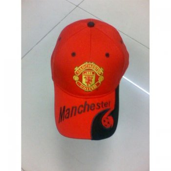 Manchester United Classic Soccer Cap Red [E833]