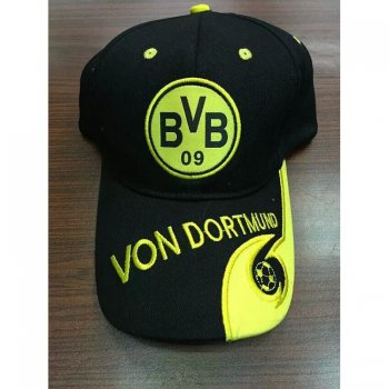 Dortmund Classic Soccer Cap Black [E815]