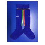 2015-16 Italy National Team Euro Cup Blue Kids Soccer Socks