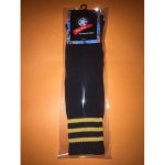 2015-16 Season Juventus 2nd Away Black Kids Soccer Socks [D245]