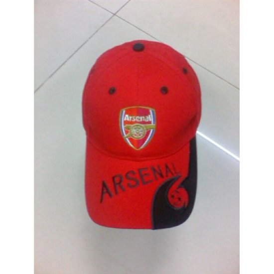 Arsenal FC Soccer Cap Red - Click Image to Close