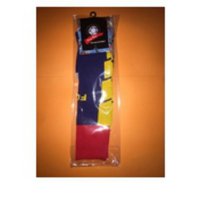 2015-16 Season FC Barcelona Home Red and Blue Kids Soccer Socks