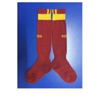 2015-16 Russia National Team European Cup Navy Red Kids Soccer Socks