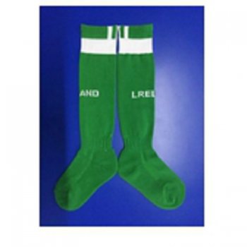 2015-16 Northern Ireland National Team European Cup Green Kids Soccer Socks [D254]