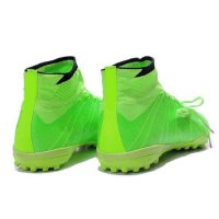 Football Boots Green Elastico Superfly TF Shoes Cleats