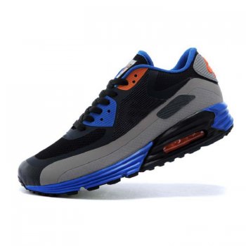 Sport Shoes Black-Blue MAX LUNAR 90 WR Boots Cleats [C636]