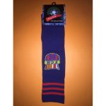 2015-16 Season FC Barcelona Navy Blue Kids Soccer Socks [D224]