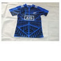 2015 Rugby World Cup All Black Blue Shirt