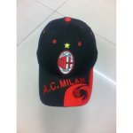 AC Milan Classic Soccer Cap Black