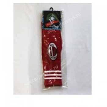 AC Milan Club Red Children's Soccer Socks [D268]