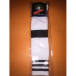 2015-16 Season Juventus Home White Kids Soccer Socks [D247]