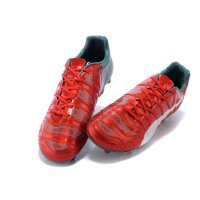 Football Boots Red-Grey evoPOWER 1.2 FG Shoes Cleats