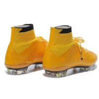 Football Shoes Golden Mercurial Superfly 4 FG Shoes Cleats