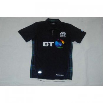 Scotland National Team Home Blue Rugby Shirt [E161]