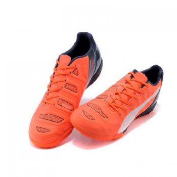 Football Boots Orange-Black evoPOWER 1.2 TF Boots Cleats [C609]