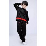 AC Milan Kids Black Jacket Uniform [C525]