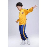 FC Barcelona Kids Yellow Jacket Uniform