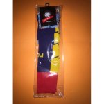 2015-16 Season FC Barcelona Home Red and Blue Kids Soccer Socks [D223]