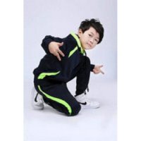 Kids Black Jacket Uniform Without Logo