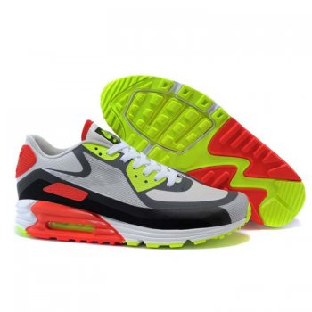 Sport Shoes Grey-White MAX LUNAR 90 WR Boots Cleats [C639]