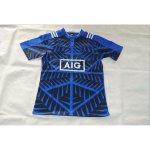 2015 Rugby World Cup All Black Blue Shirt [D273]