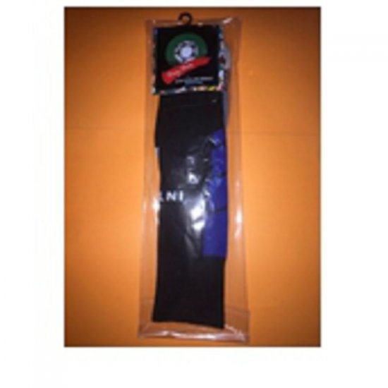 2015-16 Season Inter Milan Home Black Kids Soccer Socks - Click Image to Close