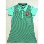 Portugal National Team 2016 Euro Women's Soccer POLO Shirt