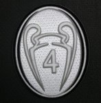 Soccer Patch Series of Uefa Champions League Winners Patch 4 [C823]