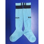 2015-16 Belgium National Team European Cup Blue Kids Soccer Socks [D229]