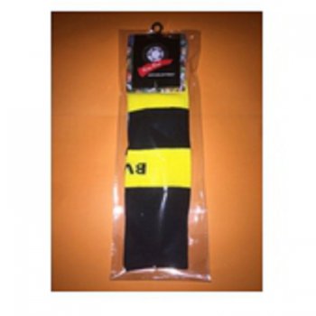 2015-16 Season Borussia Dortumund Home Yellow Kids Soccer Socks [D232]