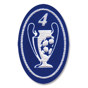 Soccer Patch Series of 4 Times Trophy patch