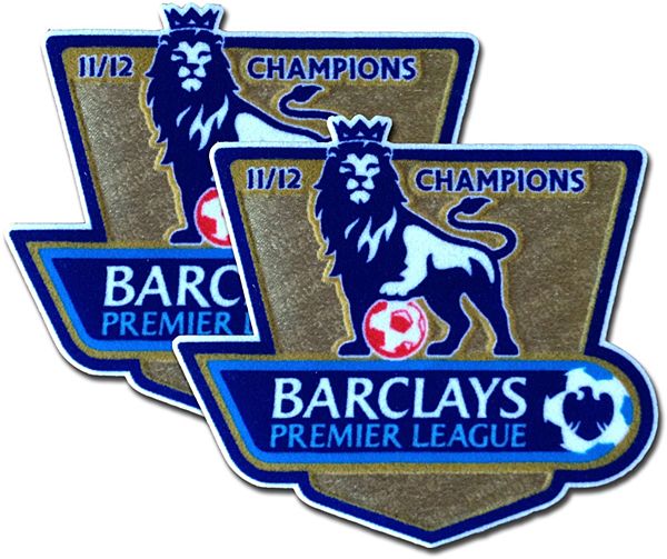 Soccer Patch Series of English Premier League Champion Patch (pair) - Click Image to Close